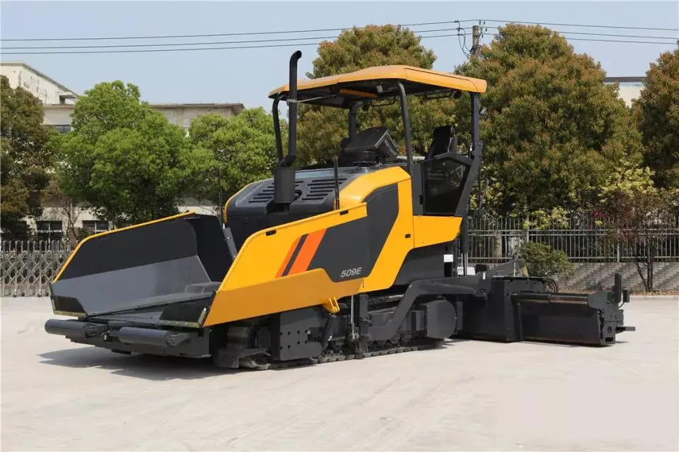 Асфальтоукладчик 9 м бетономешалка 12500 кг 509A хорошее