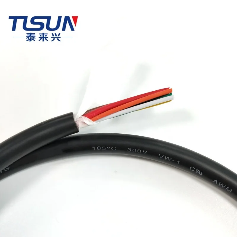 American 2517 20AWGX2C+24AWGX6C Stranded Copper Electrical Cables and Wire