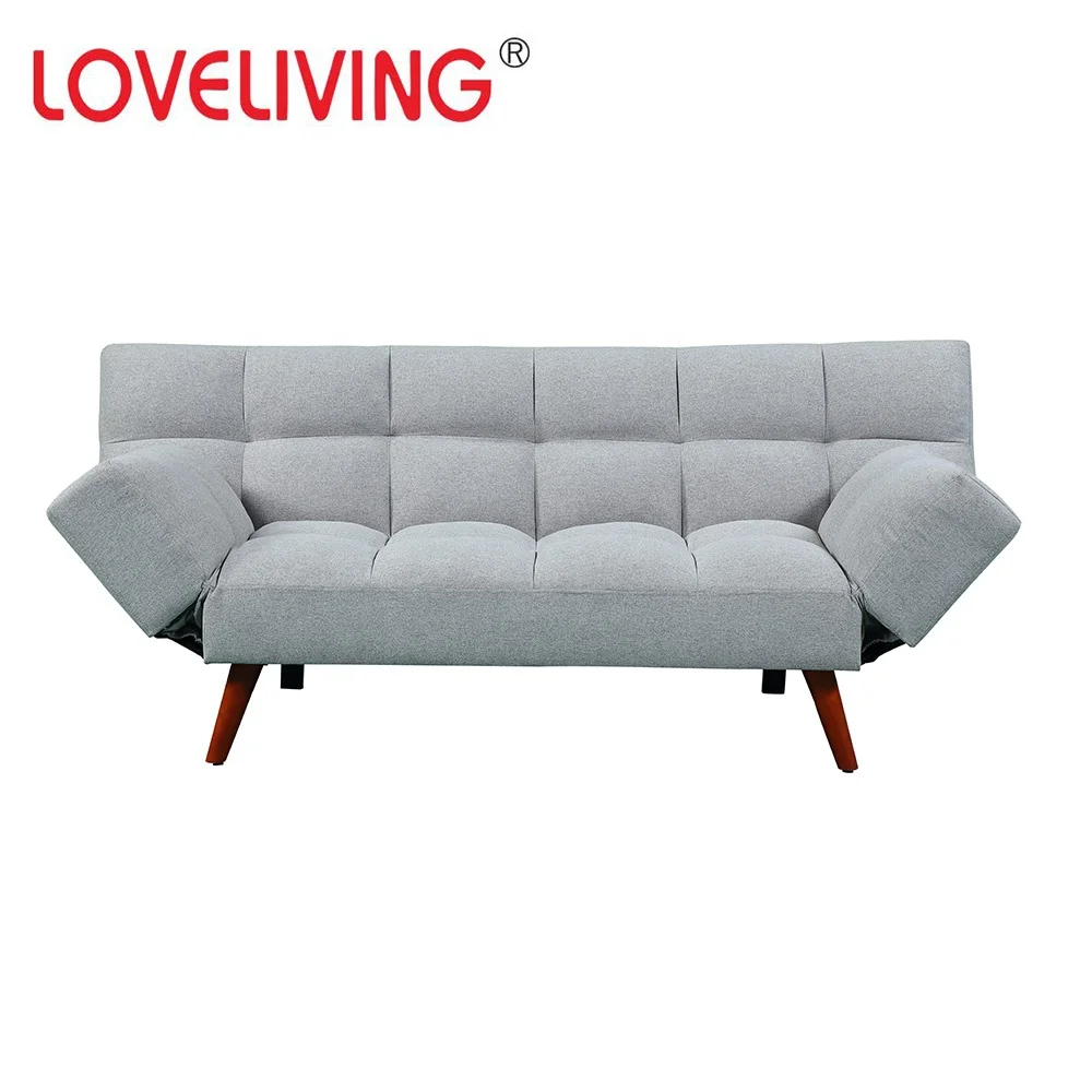 Living Room Furniture Sofabed Folding Sofa Cum Bed Sleeping Wood Modern Living Room Furniture,three Seat Foldable,sofa Bed