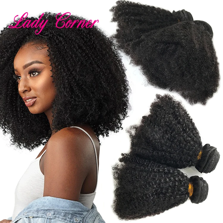 Wholesale Vendors raw vietnamese 4A 4B 4c afro kinky curly hair bundles and packet hair for black women weaving