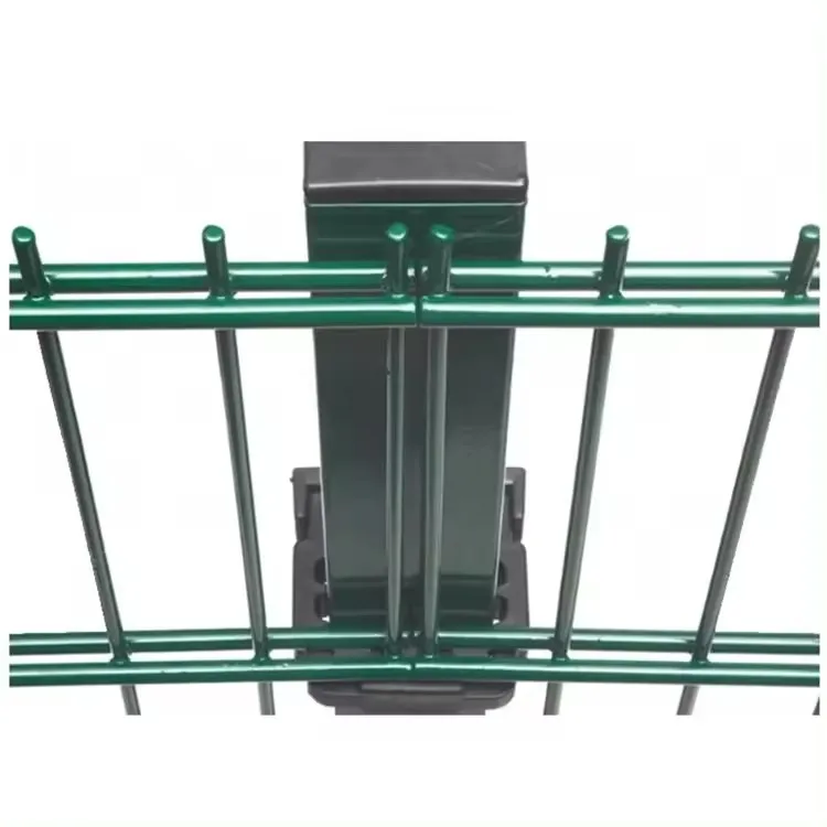 Hot sales low  price China  Heavy Gauge Powder Coating 656 868 Double Horizontal Welded Wire Mesh Fence