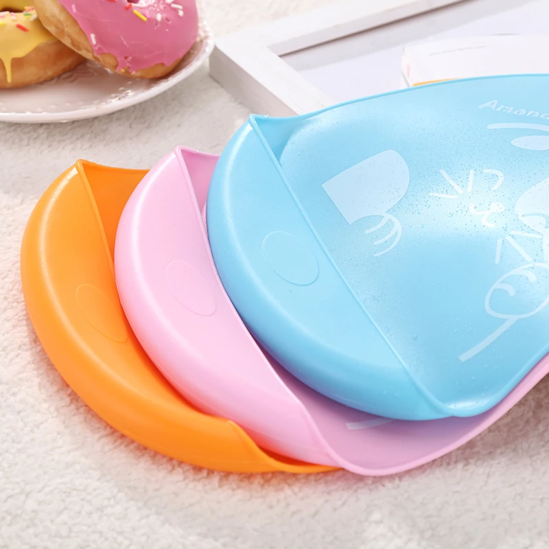 Силиконовые детские нагрудники, антибактериальная Водонепроницаемая супермягкая миска для риса, Детская слюна, карманная Защитная детская одежда