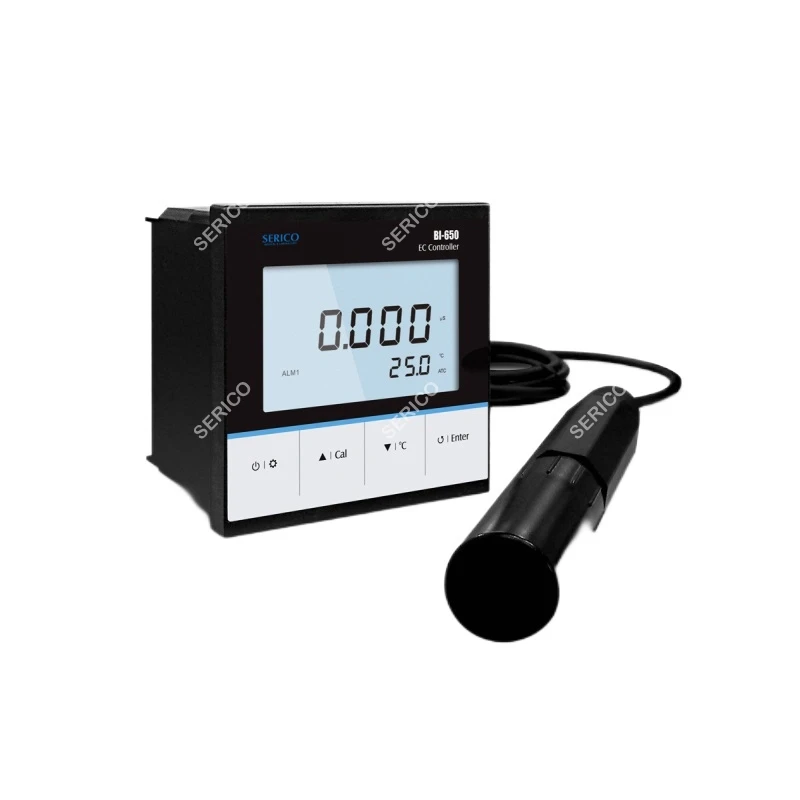 SERICO High Precise Tester Industrial Online Conductivity Controller Conductivity EC Meter Model: IE-EC-650-H