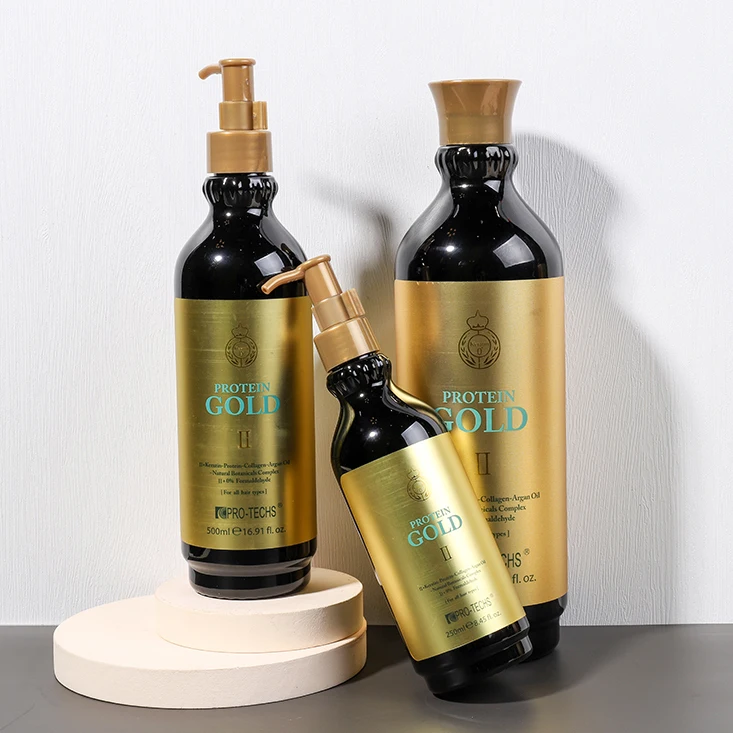 Professional Salon Use Collagen Argan Oil Formaldehyde Free Protein GOLD Keratin Treatment Cream