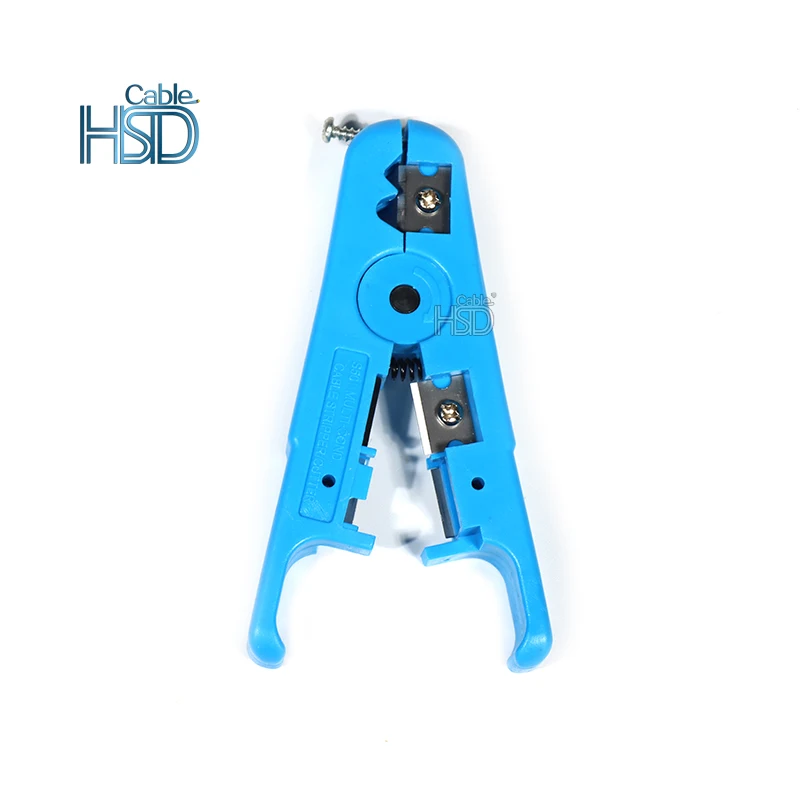 Factory Hot Sale Multi Twisted Wire Stripper Tool For Network Cable and Coaxial Cable For RG59 RG11 RG7 RG6