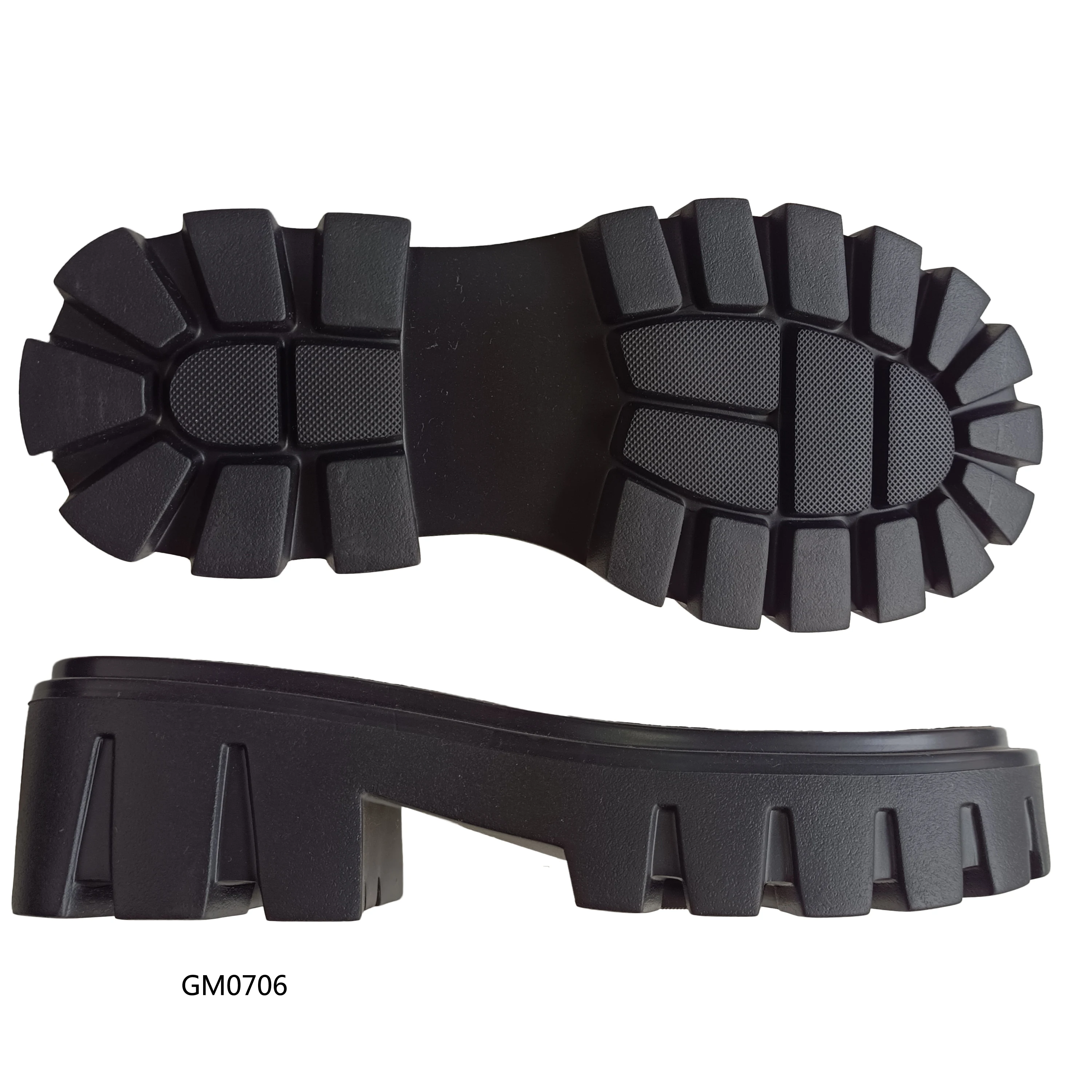 Hot selling Manufacturer Cheap Price Design Round Toe rubber Sole For Woman sandals soles for shoe making