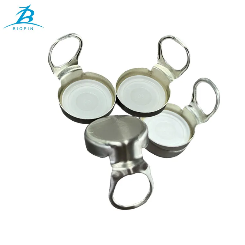 OEM 26mm aluminum ring pull caps for beer soft and energy drinks