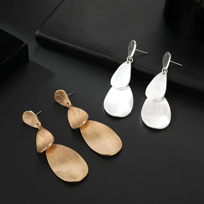 TongLing high quality nickel free fashion jewelry earrings waterdrop shape dangle earring for wholesale
