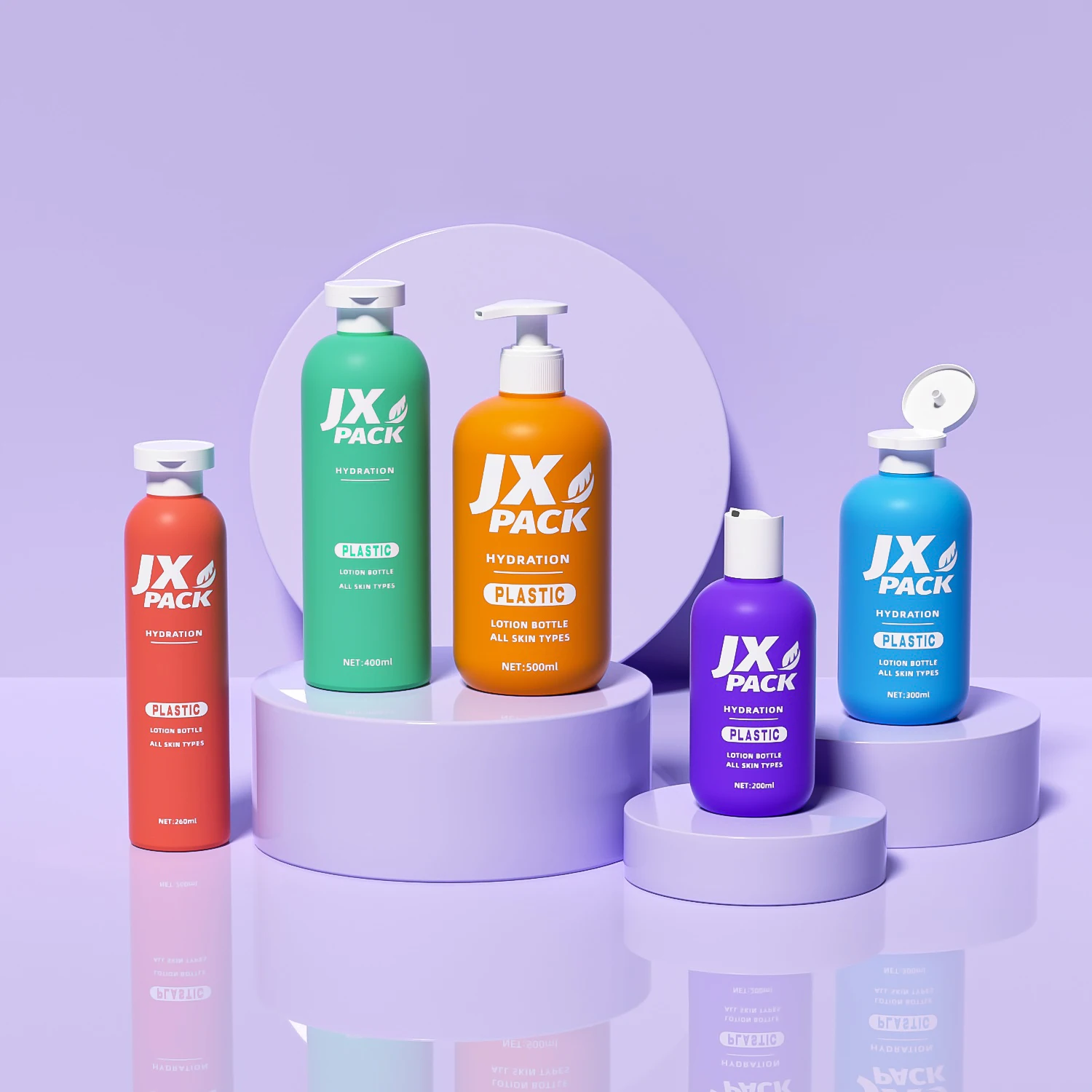 custom shape 100 200 260 300 400 500ml body wash packaging plastic cosmetic bottles basic body wash bottle