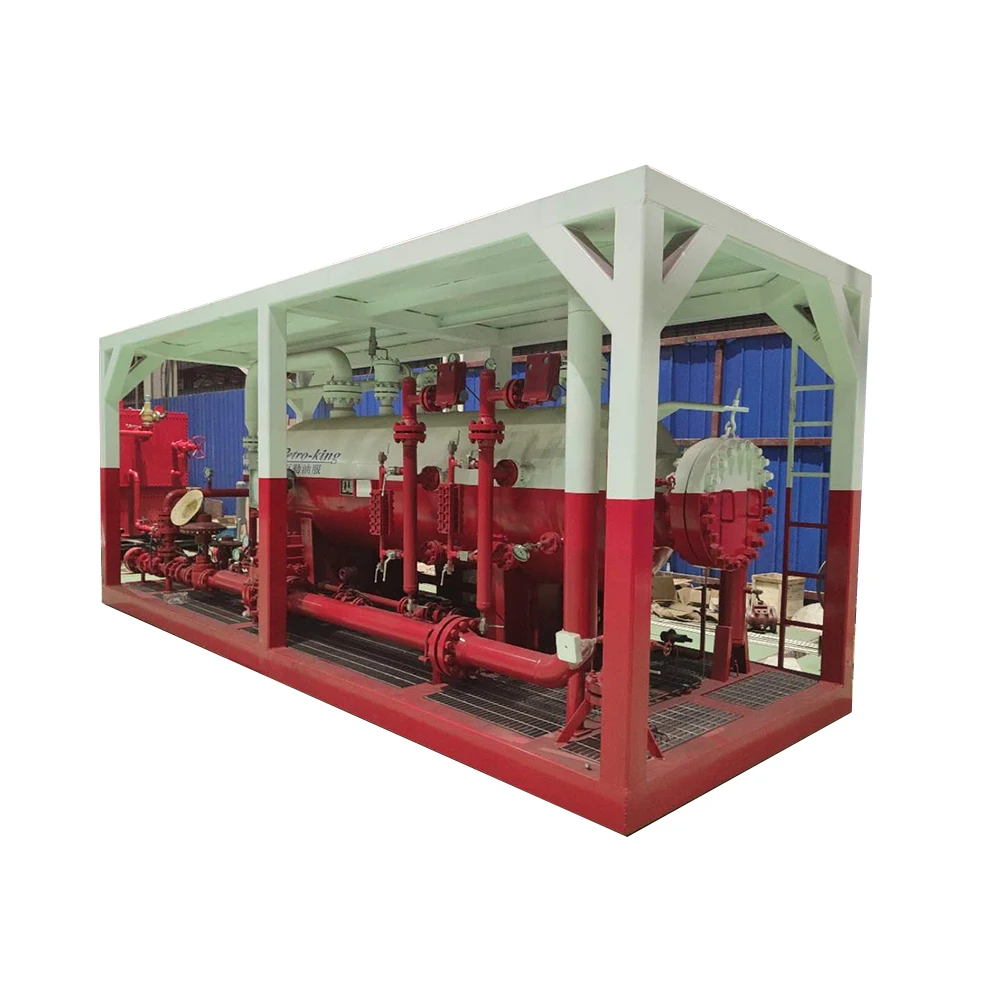 Mobile Well Test and Metering Equipment Three Phase Test Centrifugal Separator