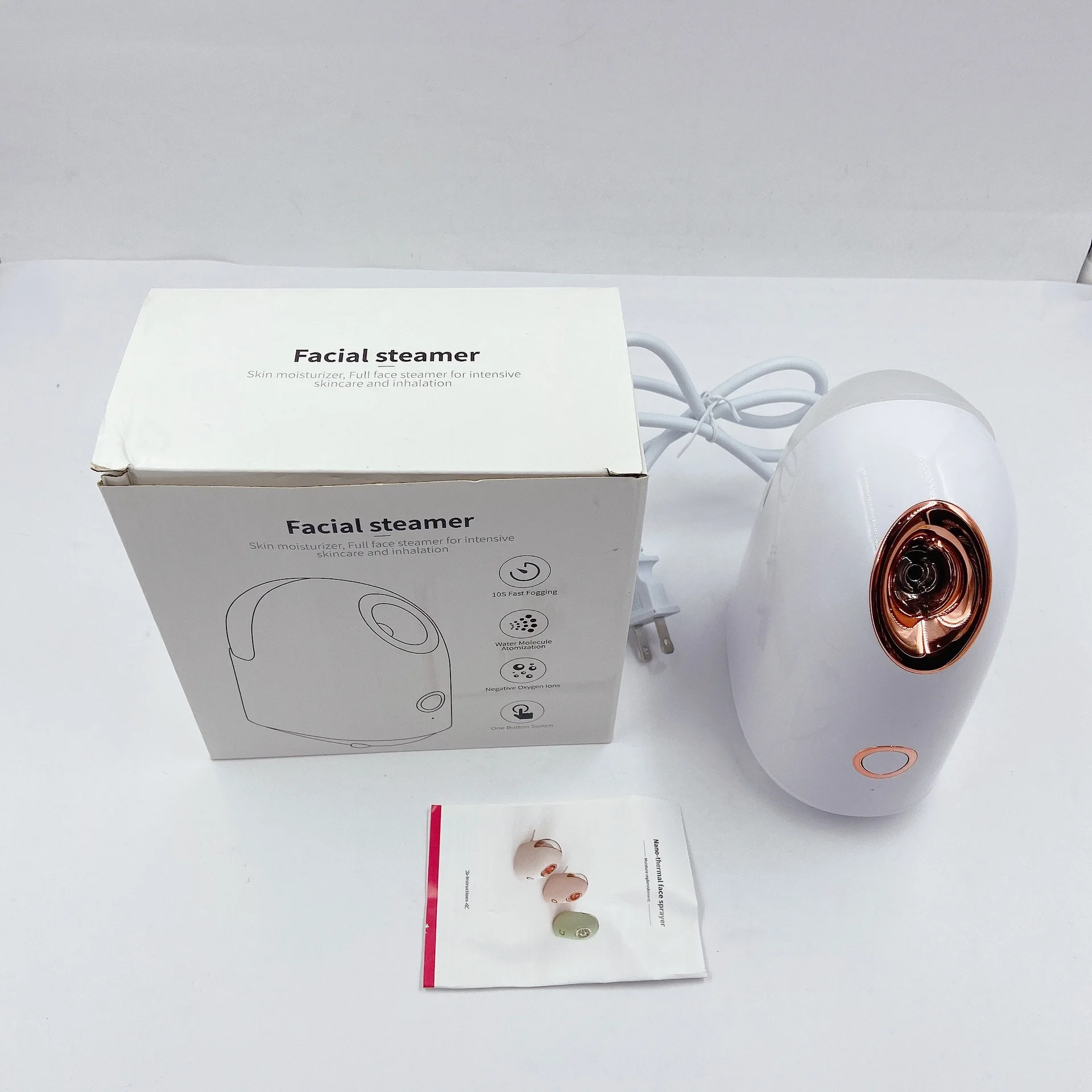 Professional Salon Home Portable Mini Cute Nano Mist Facial Steamer