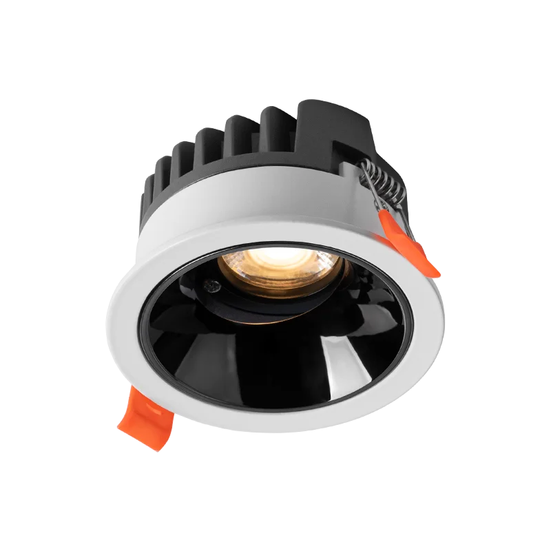Aisilan  DALI dimmer  chrome  ultra slim  recessed spot lighting led downlight for hotel project