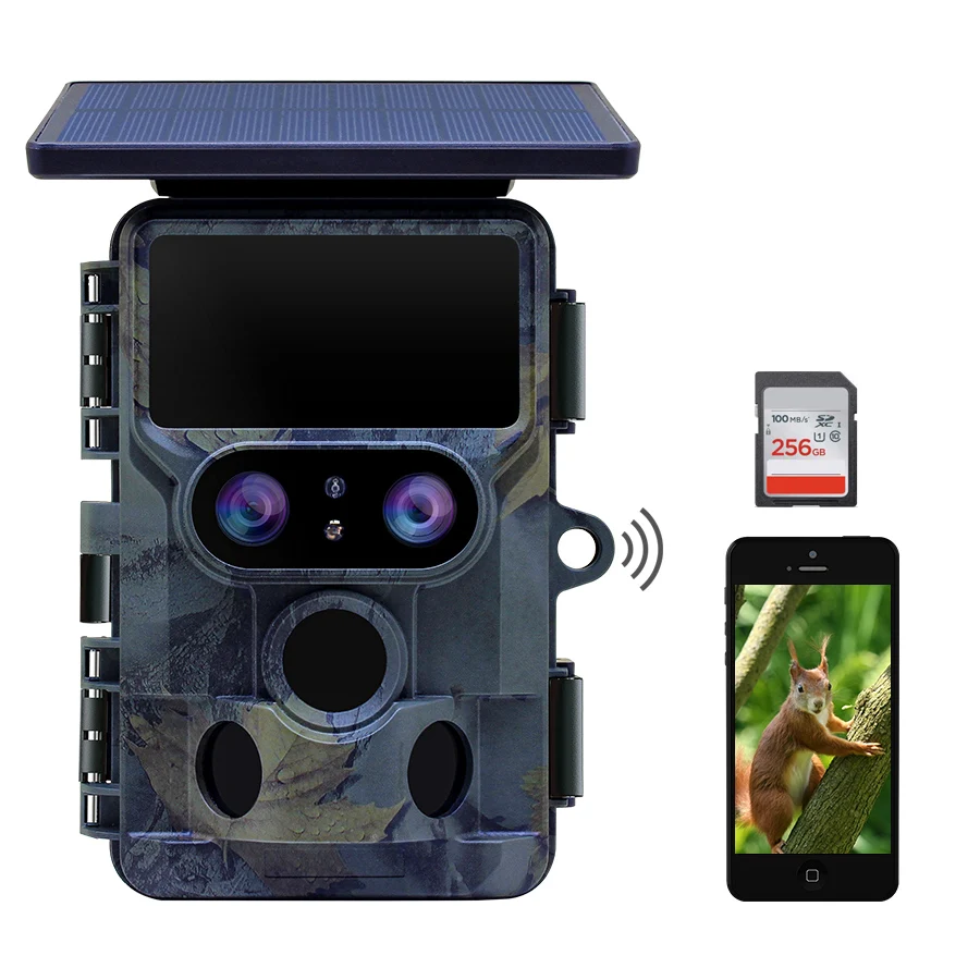 2024 NEW Design  Small Night Vision Waterproof Wifi  Hunting Camera Long Range Camera