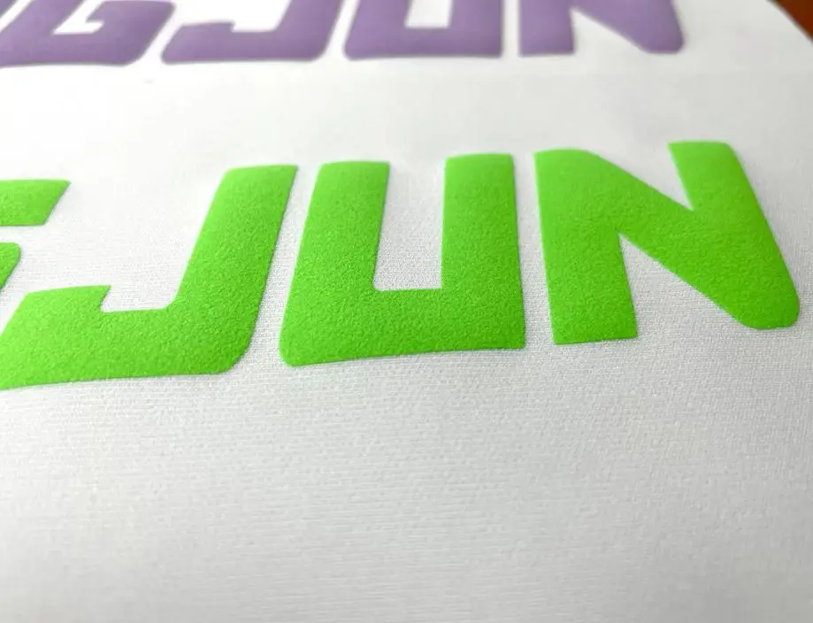 3D PUFF Iron on Heat Press Vinyl Special For Laser Cutting Good For T-shirt