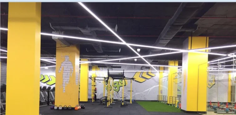 40w Smart Radar Microwave length 1200mm lamp for Outdoor LED motion sensor pendant light