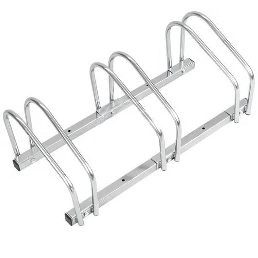 6 Bicycles Bike Storage Rack Stand Cycle Secure Locking Bike Parking Stand Rack