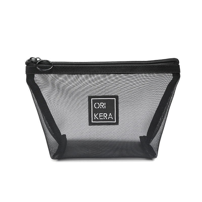 OEM Wholesale Mesh Makeup Bag Cosmetic Wash Bag Zipper Travel Toiletry Storage Pouch Organizer