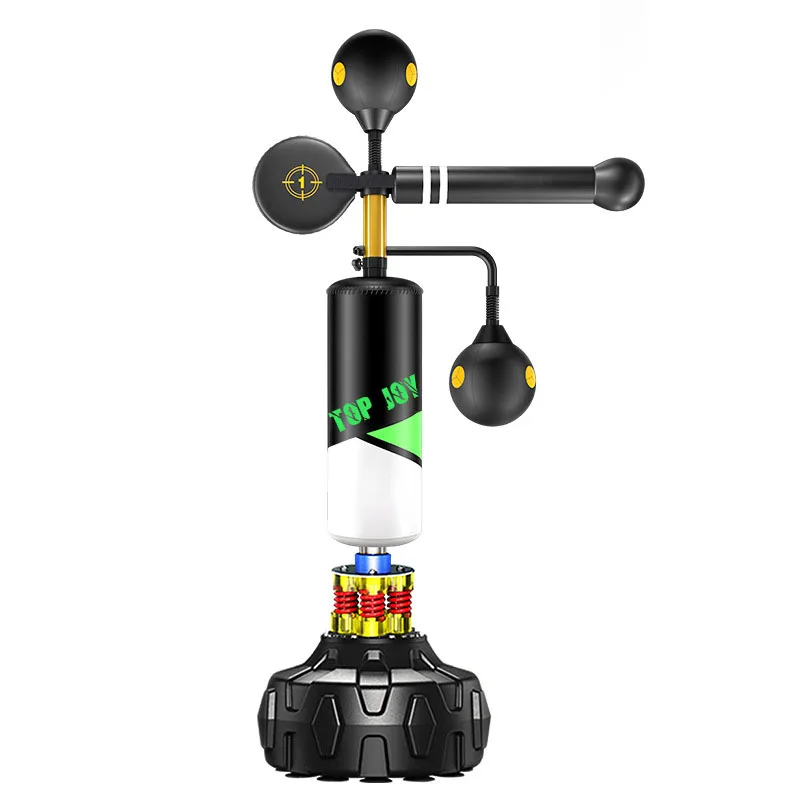 Professional Adjustable Boxing Equipment Boxing RotatingTarget Bag Reflex Ball Freestanding Punching Bag