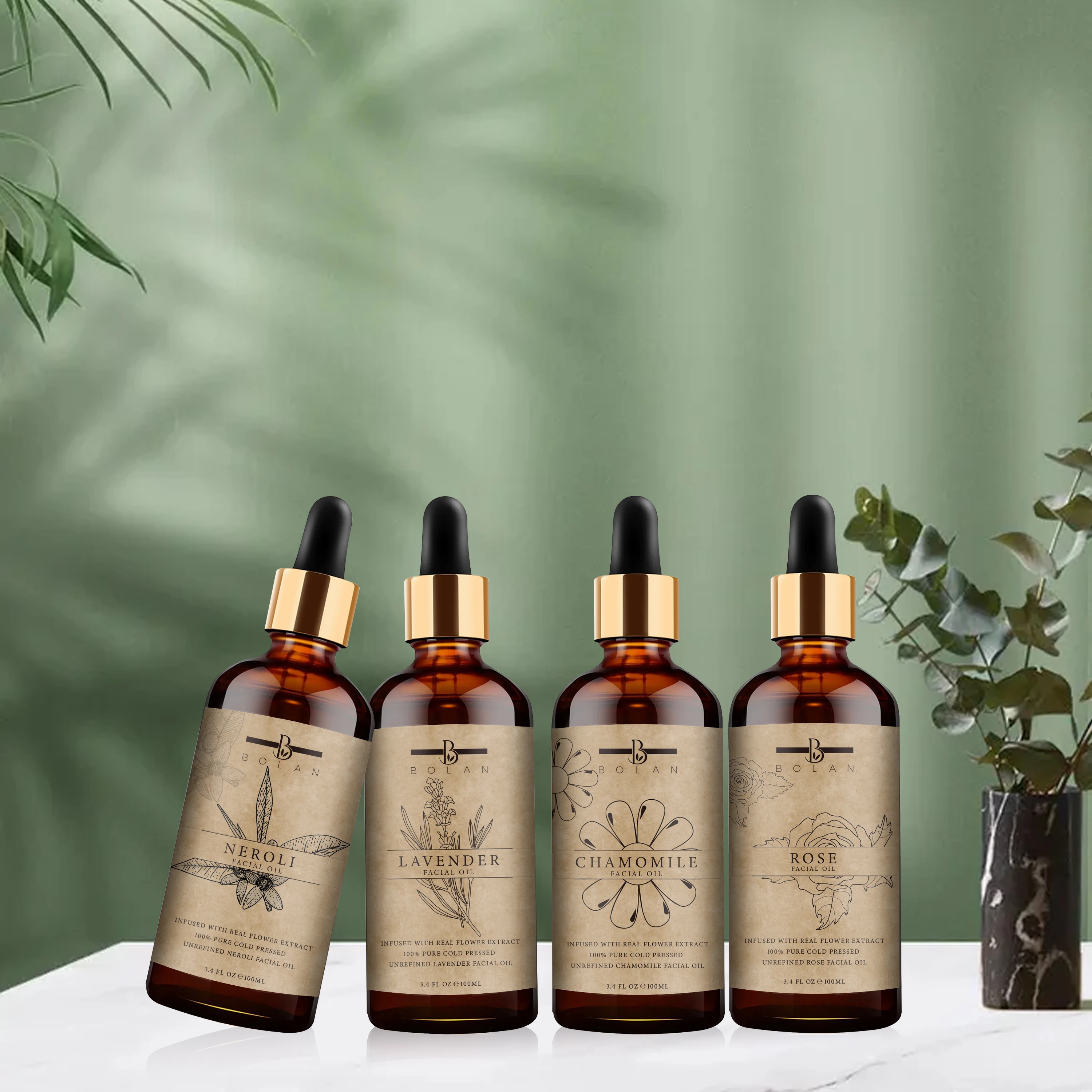 OEM cosmetics bulk all natural organic face body shining glow massage treatment oil body care oil