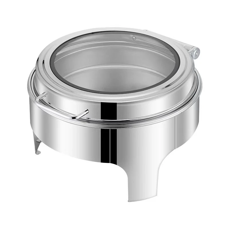 New Wholesale Chaffing Dish Round Buffet Food Warmer Stainless Steel Chafing Dishes For Sale