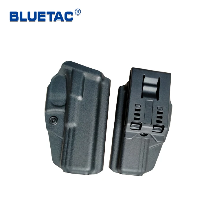 Охотничье снаряжение Bluetac Kydex OWB кобура для пистолета внешняя поясная с полимерным зажимом ремня приспособление переноски