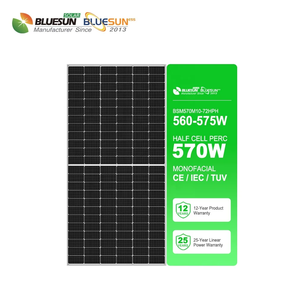 bluesun good quality and popular products 540 watt solar panel 570 watt power solar panel roof solar panel