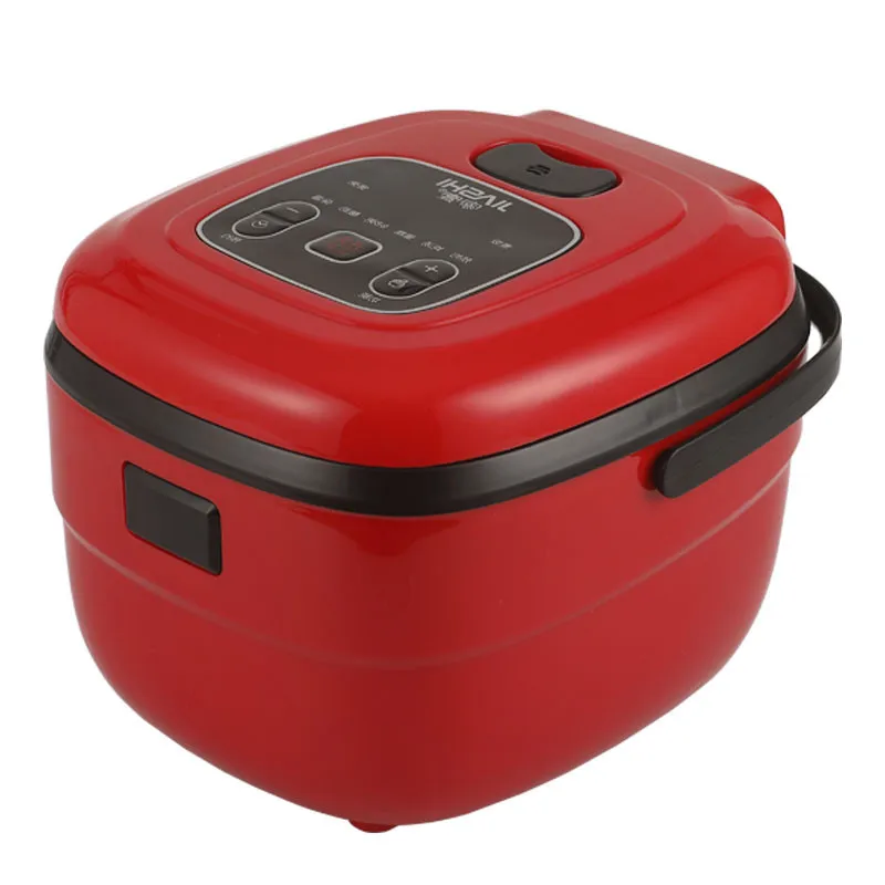 
Factory Sale 2.5L Mini Portable Electric Multi Smart Small Travel Household Stainless Steel Rice Cooker 220V 400w JWS-666 