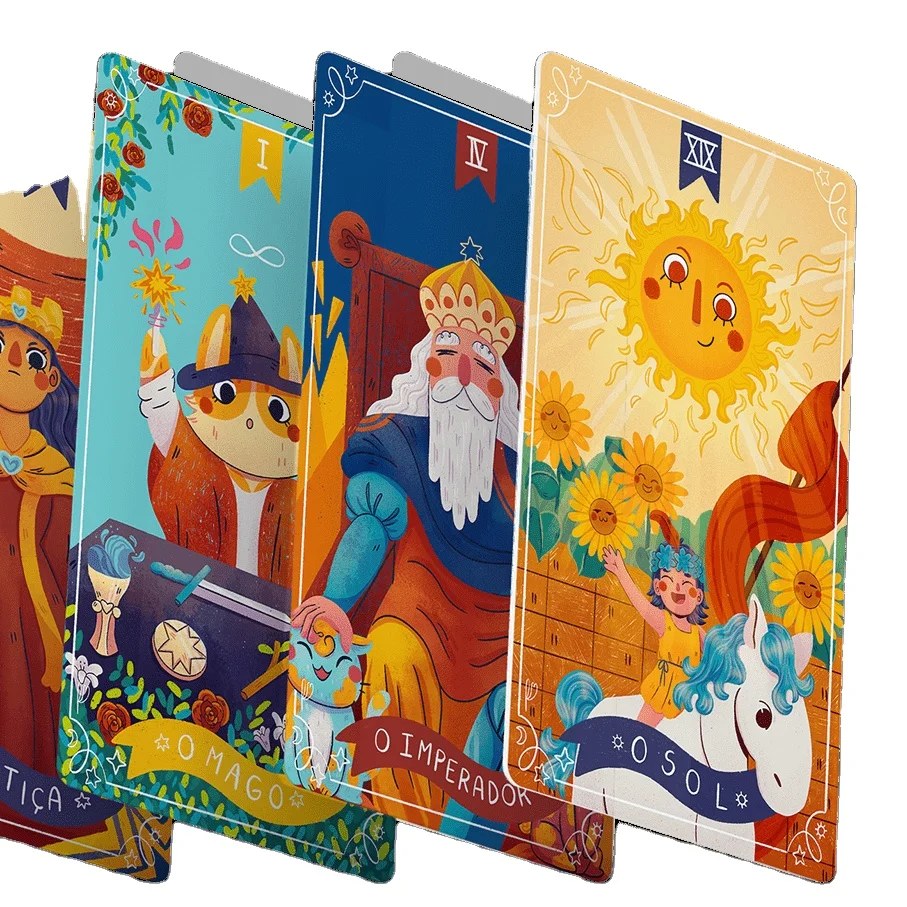 Custom Tarot Cards Paper Game Card Tarot Cards Deck Printed