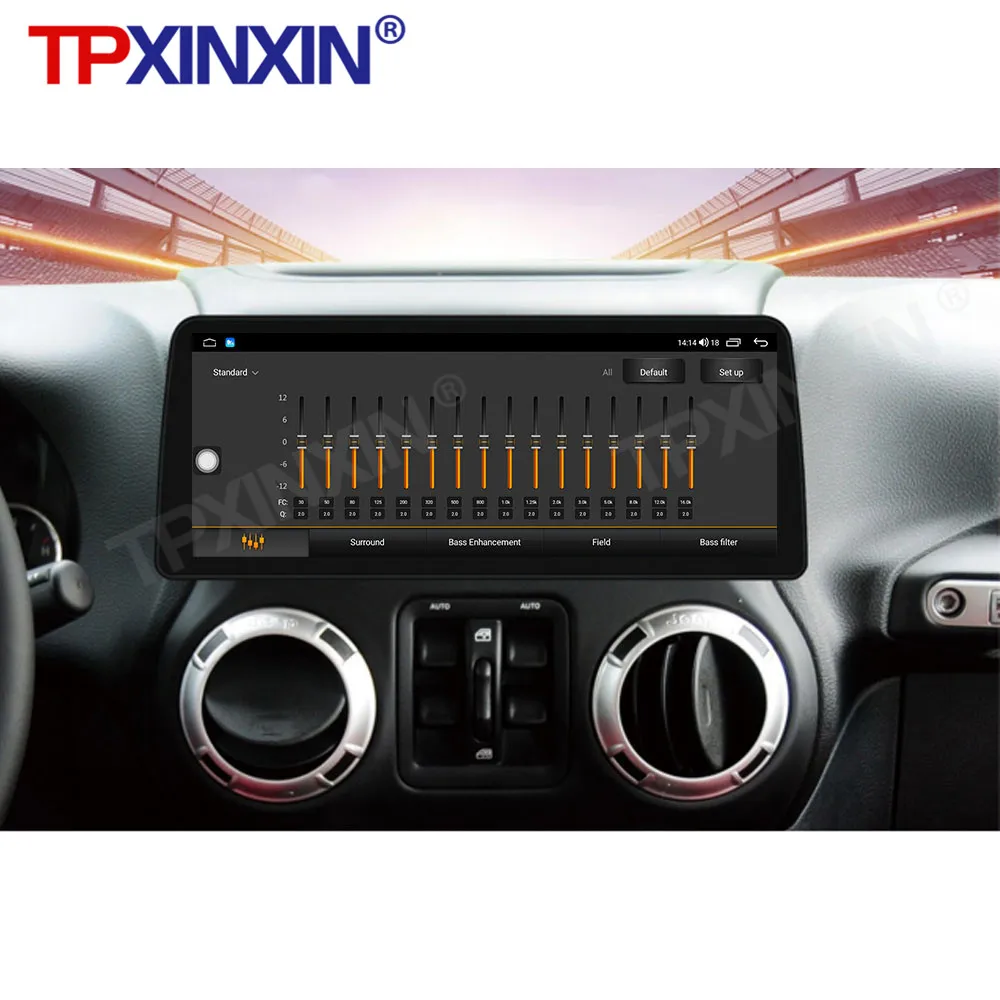  GPS-навигация Android мультимедиа для Jeep Wrangler Rubicon 2011-2017 PX6HD видеоплеер с сенсорным экраном Carplay Auto