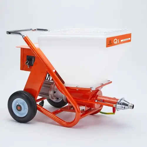 Q5 Texture Putty Plaster Sprayer With Screw Pump
