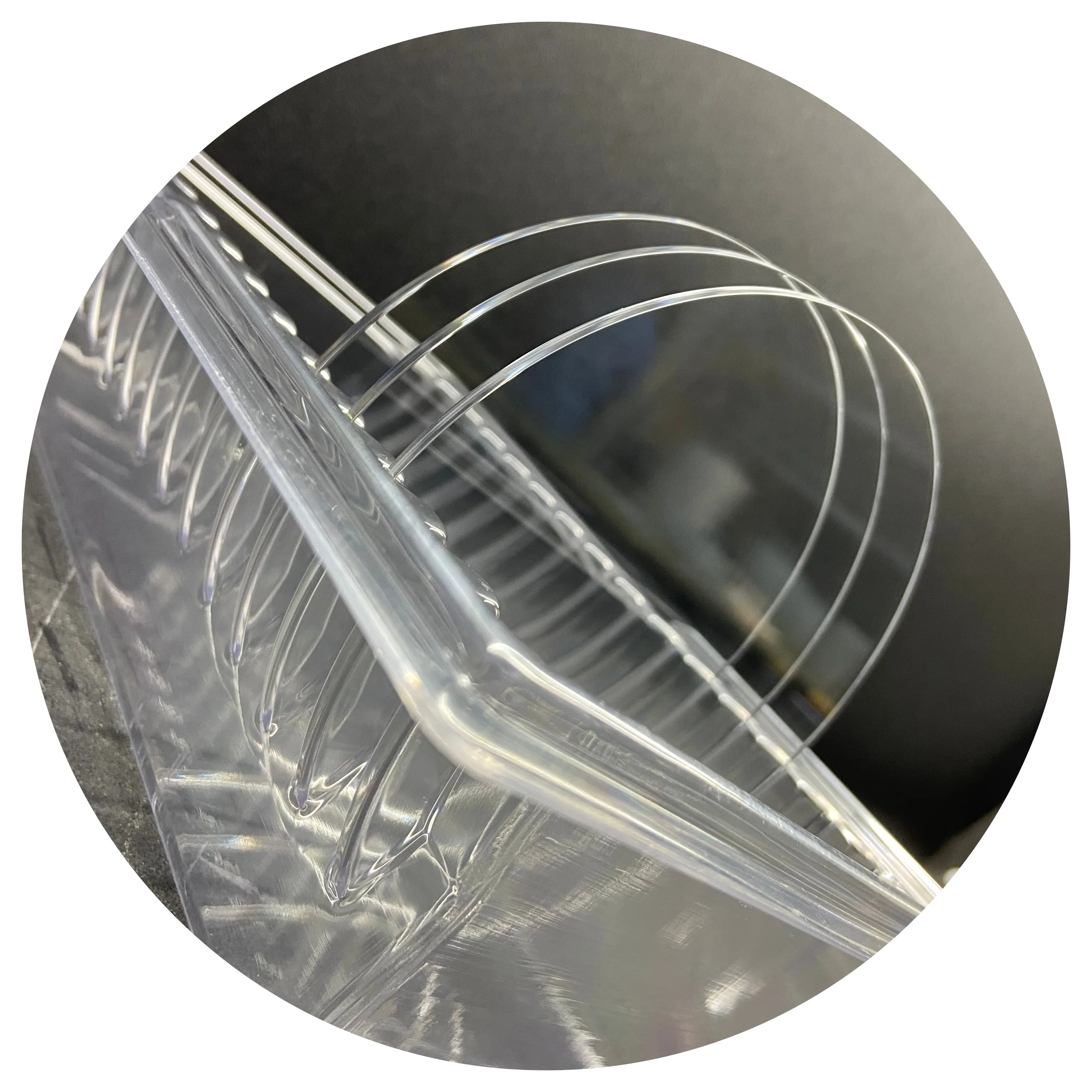 Transparent high temperature Quartz Disc Plate Double Side Polished