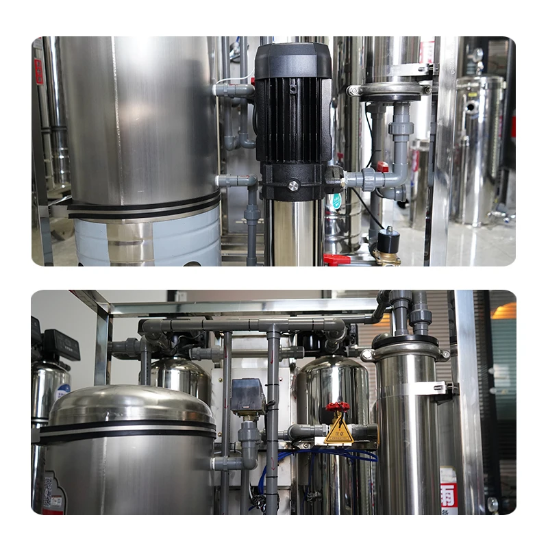 Easy installation 2000LPH reverse osmosis water filter system Underground Water Treatment  Dialysis Water Treatment Systems