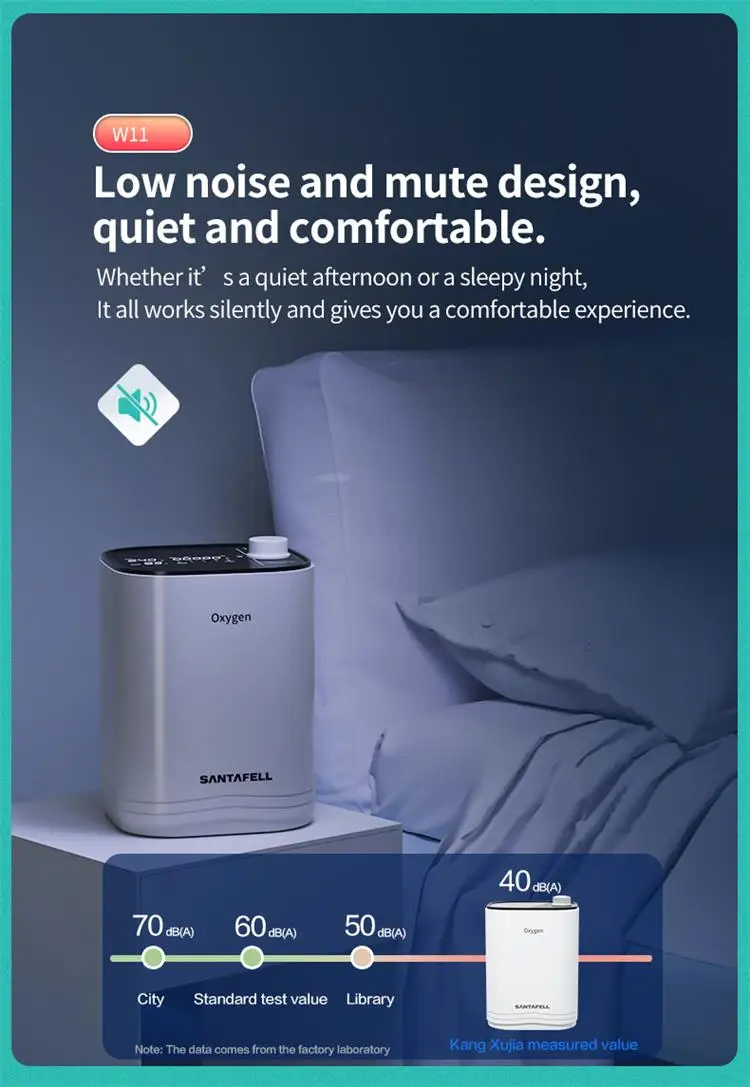 220V Portable Oxygen Production 7L Oxygen Generator for Breathing oxygen concentrator