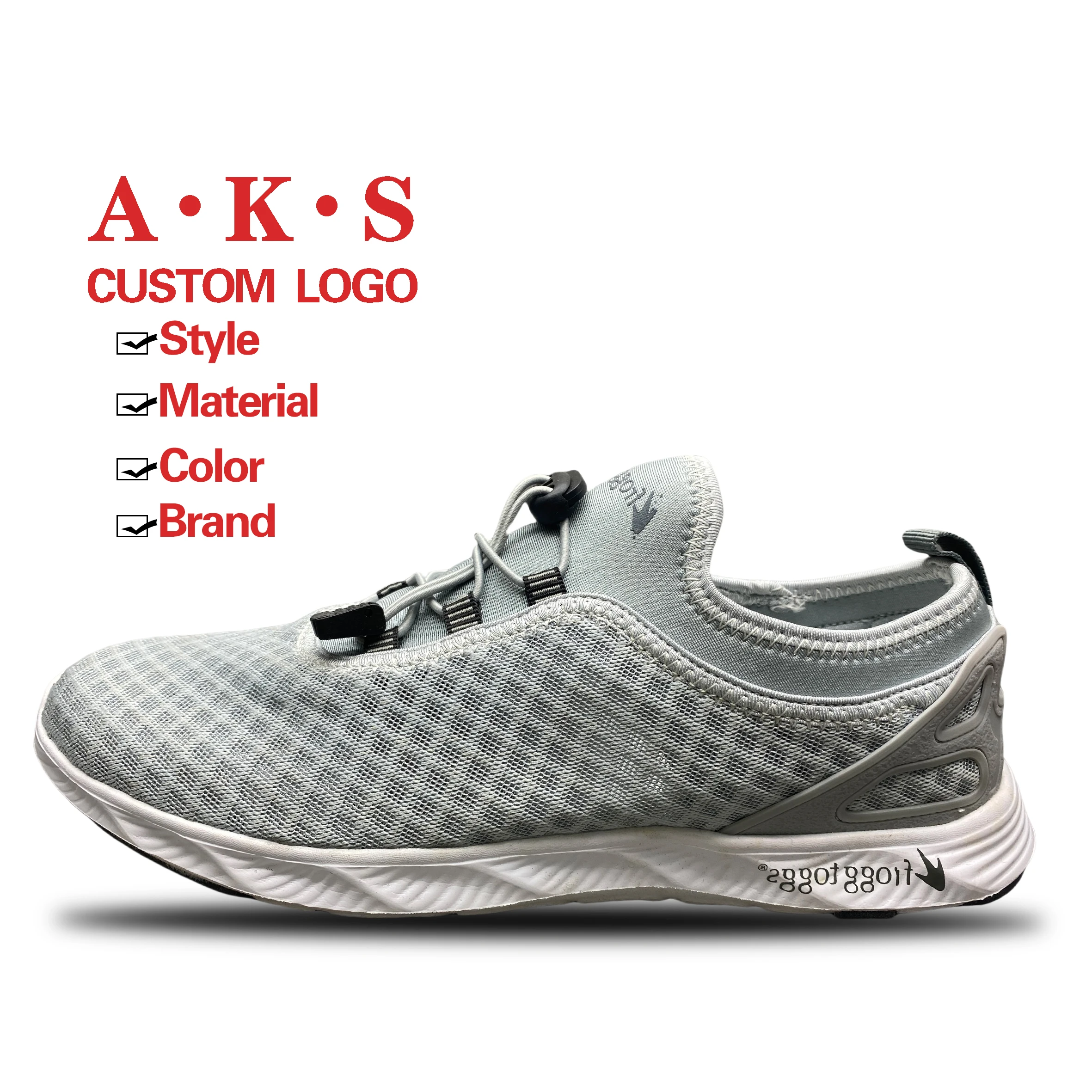 A.K.S. Zapatos Summer Shoes Men Sneaker Casual Mesh Soft EVA Sole Flying Weaving Sneakers Shoes For Men