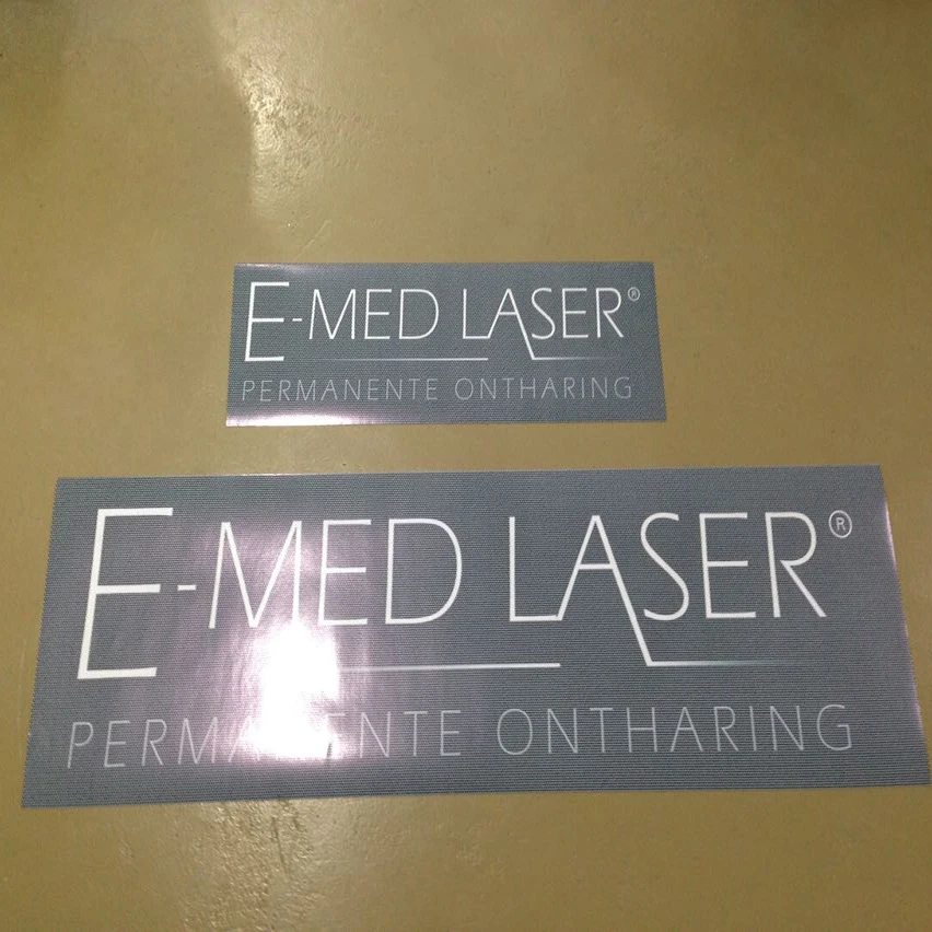 Dessert Shop Decorative Self Adhesive One Way Vision Mesh Window Screen Sticker