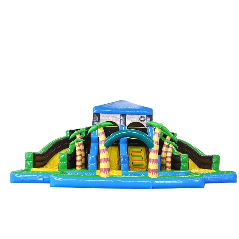 
Hot Sell Floating Inflatable Jungle Water Park with Pool and Slide 