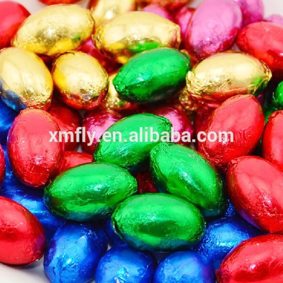 Promotional Easter Gifted Chocolate Egg Packed in Net Bags