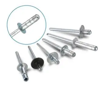 Factory stock stainless steel rivet nut nutsert threaded rivet insert blind rivets price