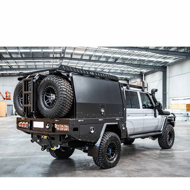 lamax Fox Cover Industry Aluminum UTE Canopy Set for Ute Tray Powder coating Black Ute Canopy
