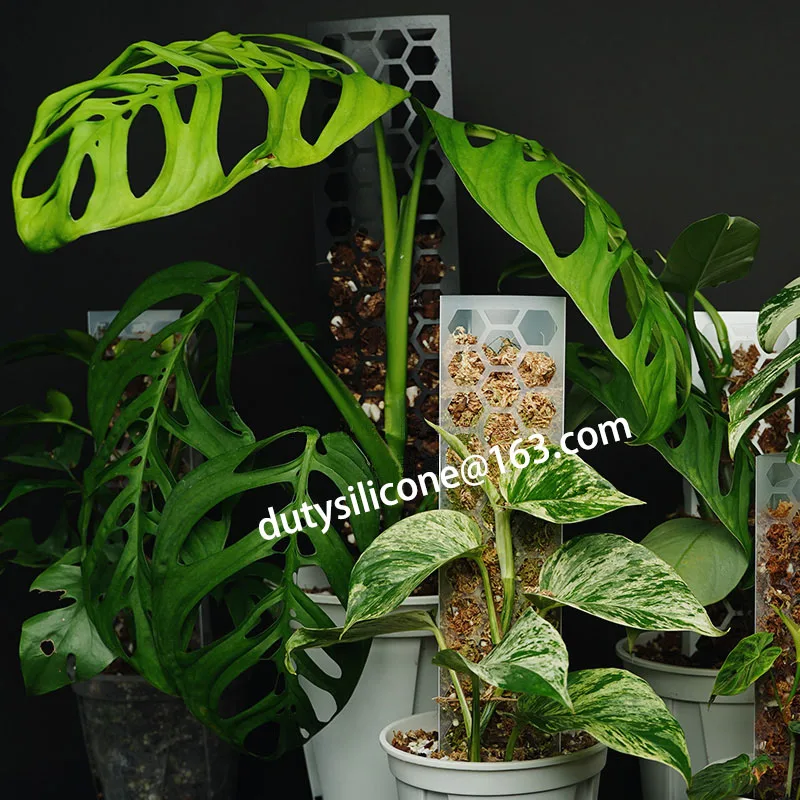 DIY Modular Plastic moss Pole stick for Monstera Plant Poles Climbing Plants Support Indoor Plants Sphagnum Moss Pole set