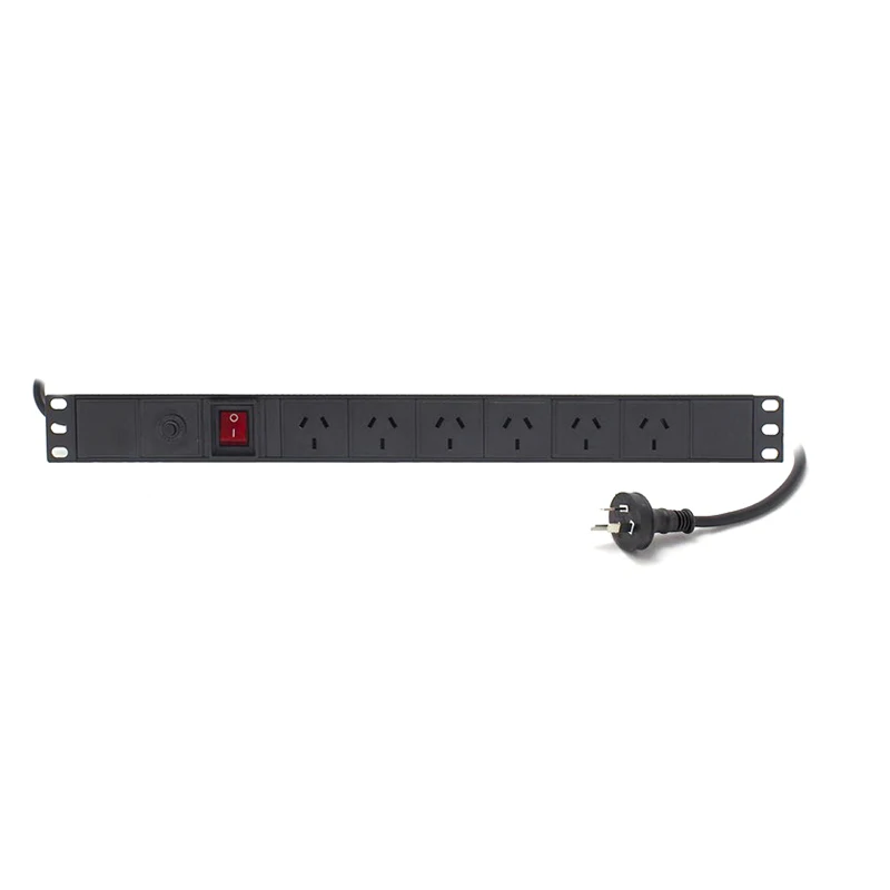 6 Ways AU Power Outlets Rack PDU with Switch,Power Distribution Unit