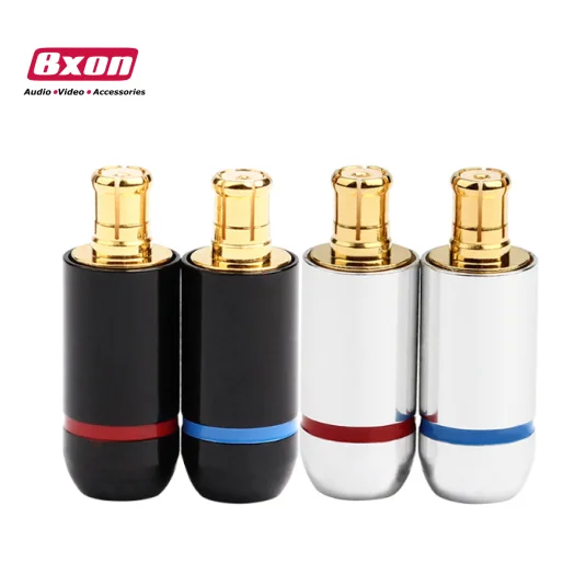 Gold Plated A2DC Earphone Plug for Audio ATH-CKS1100 LS400 LS300 E40 E50 E70 Blk