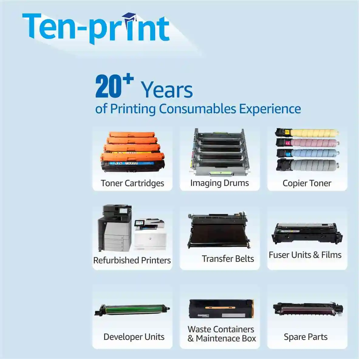 Ten-print Заводская розетка восстановила C310/C315 цветные тонер-картриджи для Xerox C310 C315