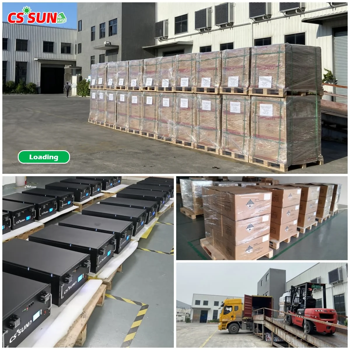 CSSUN 24V 200AH  LifePO4 Storage Battery Pack Rank For Solar System Callie LPR24V200