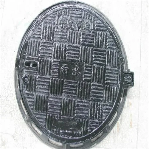 En124 C250 D400 Ductile iron round manhole cover with lock, hinge and gasket Square road drainage cast iron manhole cover