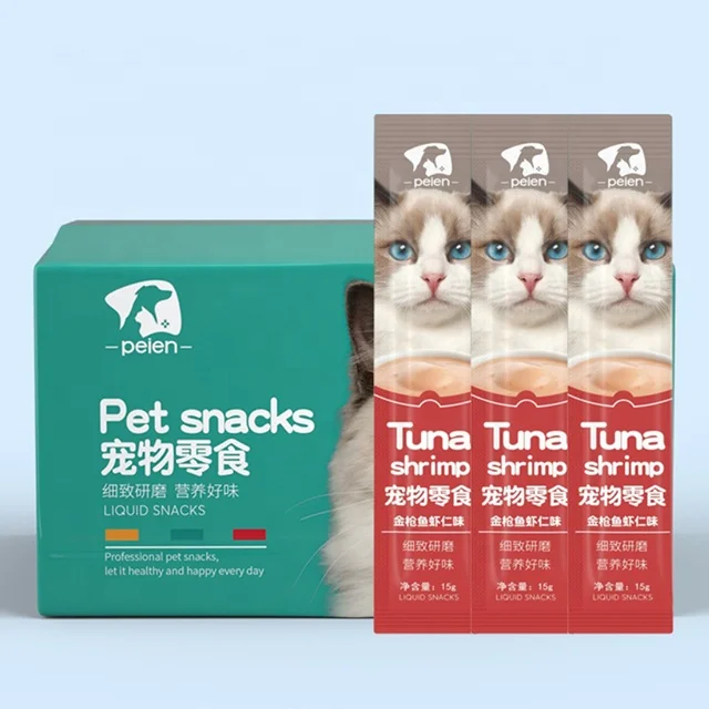 Китайский производитель оптовая продажа вкусные влажные закуски для кошек питательные 15