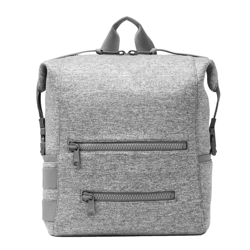 Custom Portable Neoprene Baby Diaper Bag Backpack With Changing Station