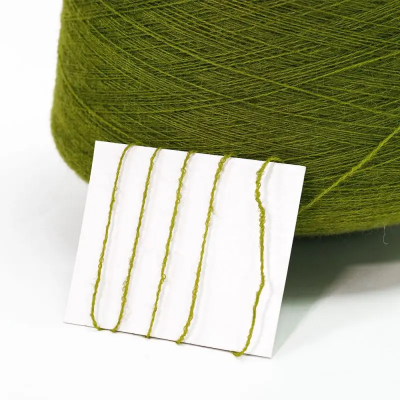 SALUD Stock lot core spun 50% acrylic 28% nylon 22% polyester yarn for knitting weaving