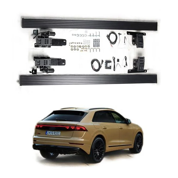 Vehicle Accessory Colorful Modification OEM Running Boards Side Step Pedal Electric for BMW AUDI Q3 Q5 Q6 Q7 Q8 Jeep