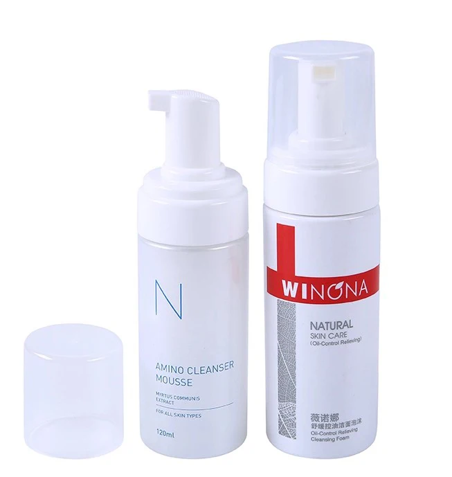 
100ml 120ml 150ml Foamer pump Plastic bottle for foam cleanser 